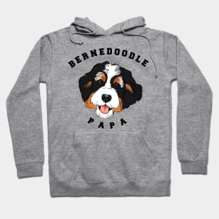 Bernedoodle Papa, Bernedoodle Dad, Bernedoodle Lover Hoodie